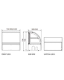 Chilled Counter-Top Food Display DG-TY1200 - 2