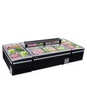 Modular Supermarket Island Freezer CQZ-18D - 2
