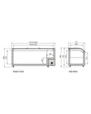 Dual Temperature Supermarket Island Freezer SD/SC-518 - 2