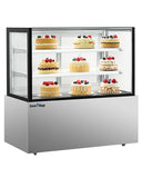 Square Glass Chilled Food Display DG-1200FZ - 3