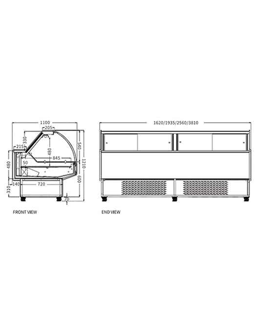 Display Cabinet For Deli XC-ZSY-19