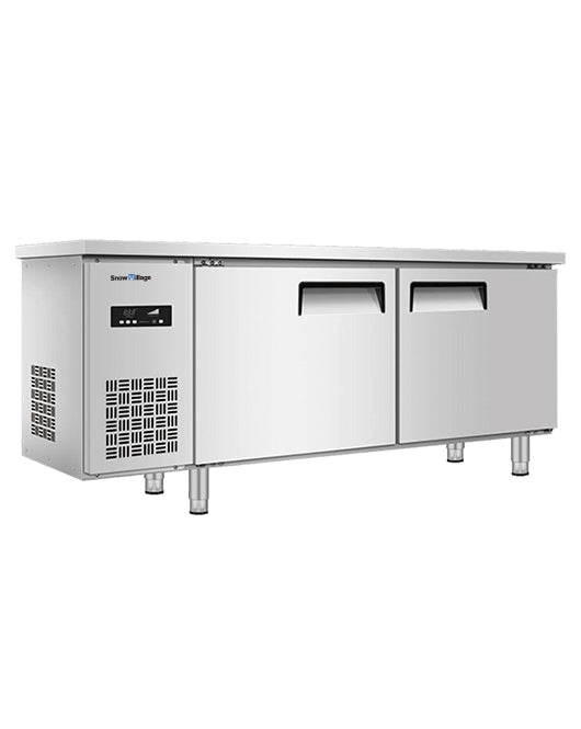 Stainless Double Door Workbench Freezer PLD-18N2 (700MM)