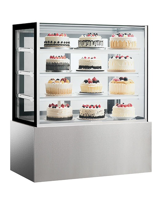 Square Glass Chilled Food Display DG-1500FZH3 - 2