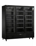 Triple Glass Door Display Fridge LC-1800FX（Black）